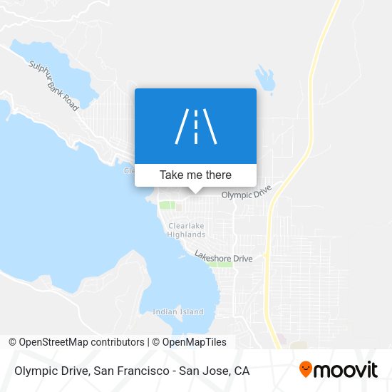 Mapa de Olympic Drive