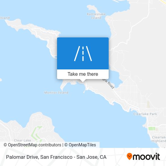 Mapa de Palomar Drive