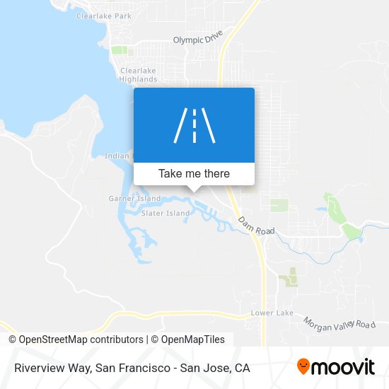 Mapa de Riverview Way