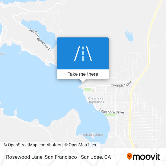 Mapa de Rosewood Lane