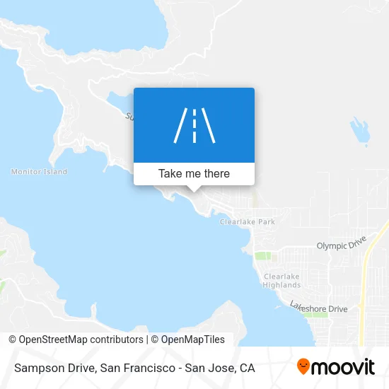Sampson Drive map