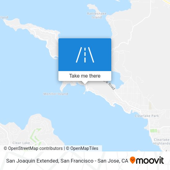 San Joaquin Extended map