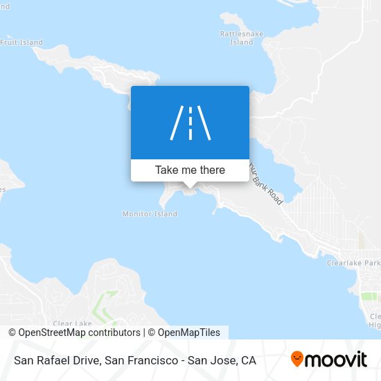 San Rafael Drive map