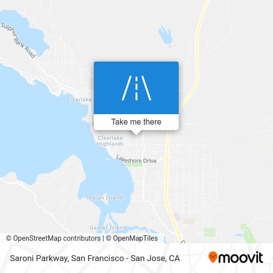 Mapa de Saroni Parkway