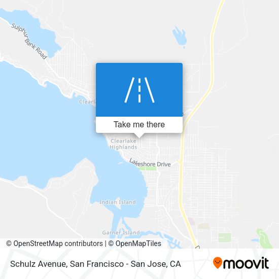 Mapa de Schulz Avenue
