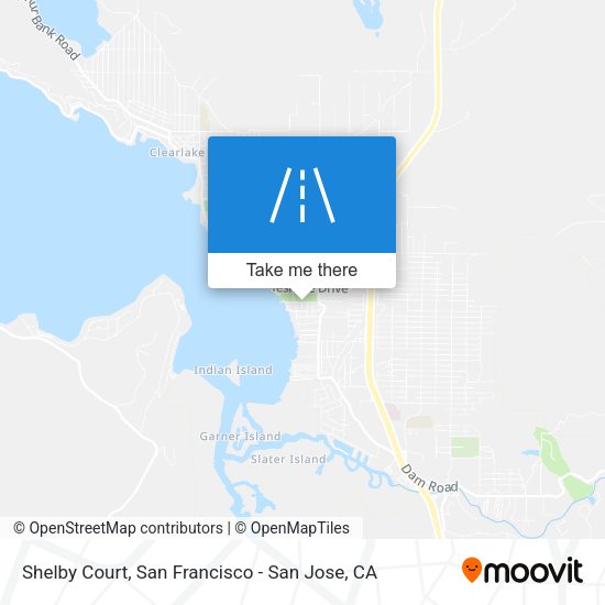 Mapa de Shelby Court