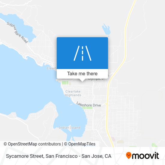 Mapa de Sycamore Street