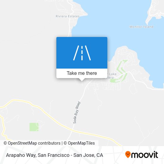 Mapa de Arapaho Way