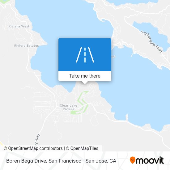 Boren Bega Drive map
