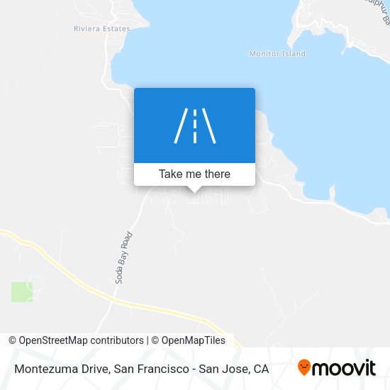 Mapa de Montezuma Drive