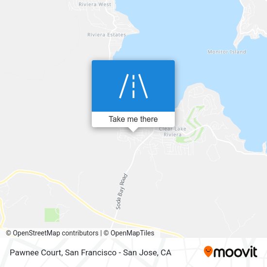 Mapa de Pawnee Court