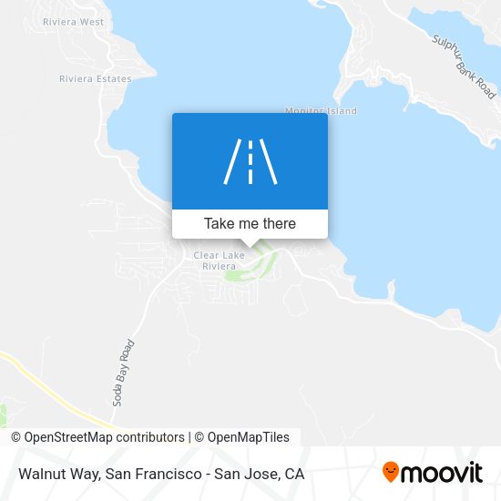 Walnut Way map