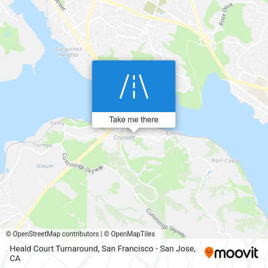 Mapa de Heald Court Turnaround