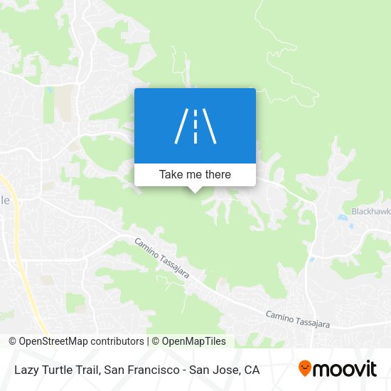 Mapa de Lazy Turtle Trail