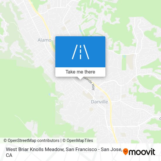 West Briar Knolls Meadow map