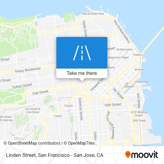 Mapa de Linden Street