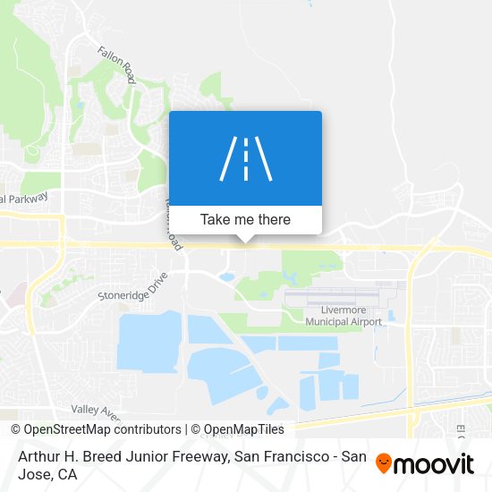 Arthur H. Breed Junior Freeway map