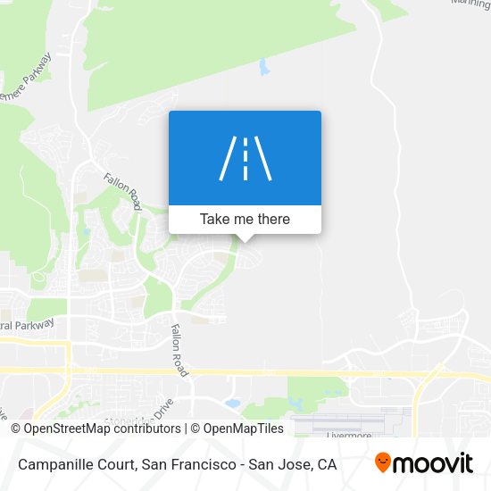 Campanille Court map