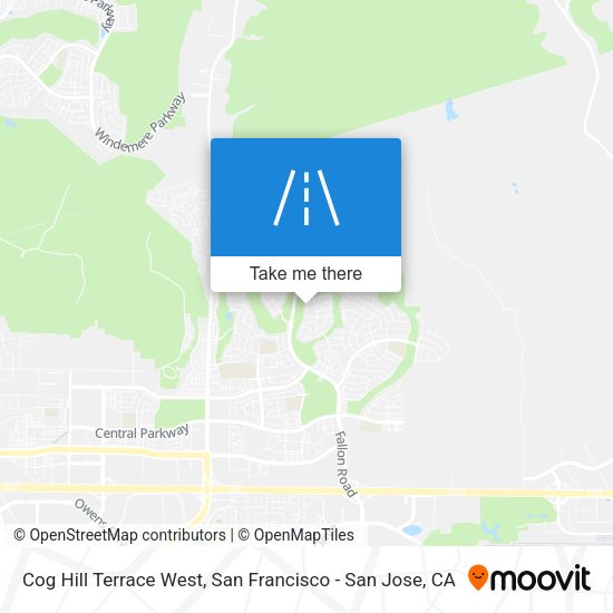Mapa de Cog Hill Terrace West