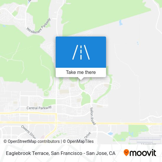 Mapa de Eaglebrook Terrace