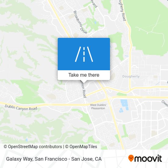 Mapa de Galaxy Way