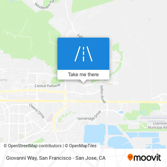 Giovanni Way map