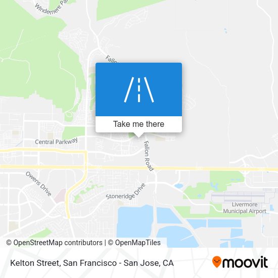 Mapa de Kelton Street