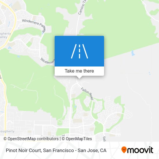 Pinot Noir Court map