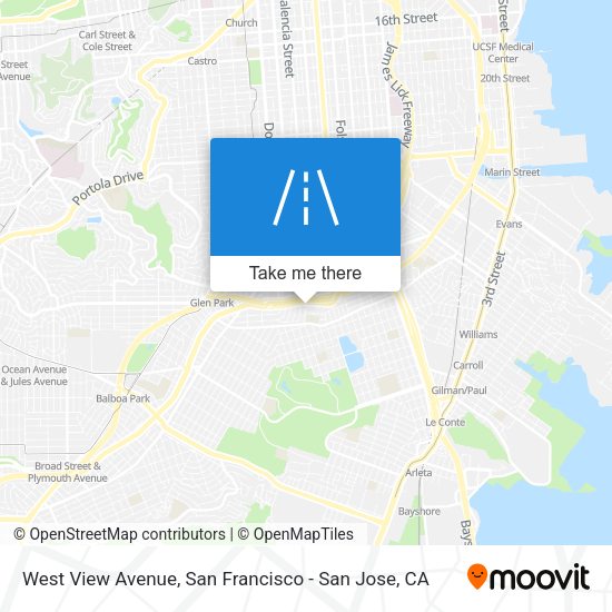 Mapa de West View Avenue