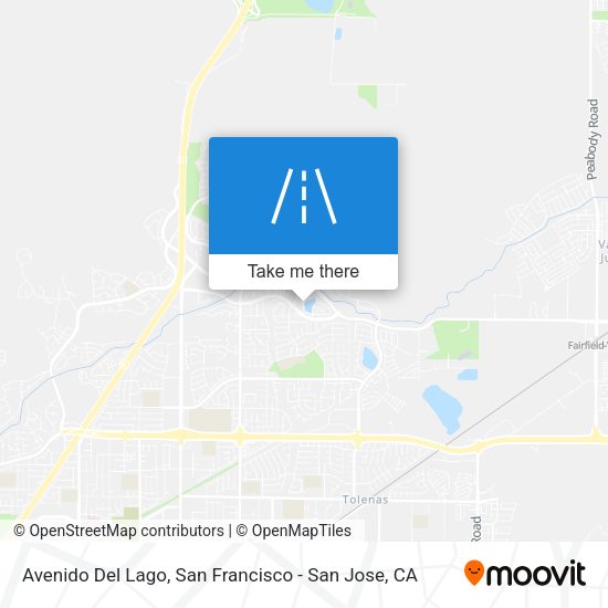 Avenido Del Lago map