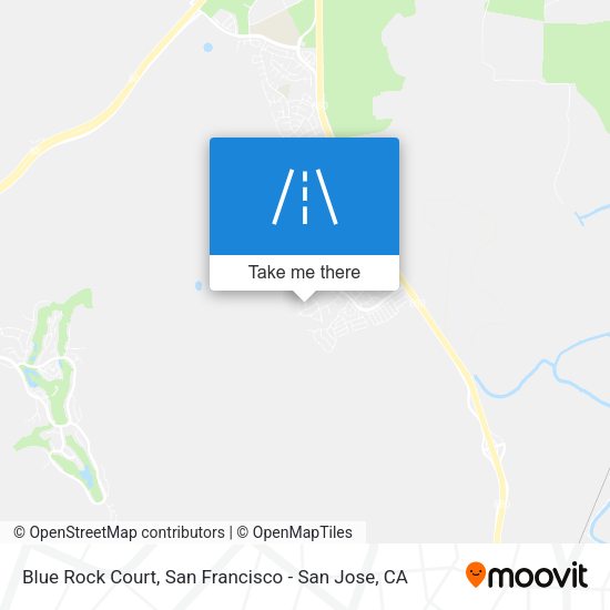 Mapa de Blue Rock Court