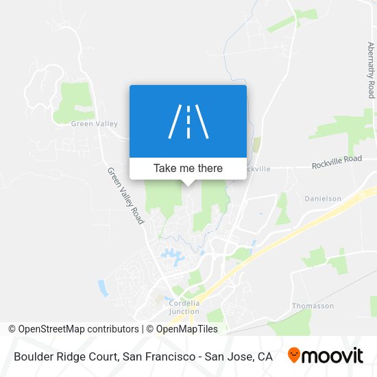 Boulder Ridge Court map