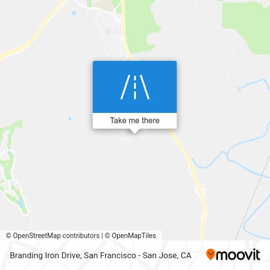 Mapa de Branding Iron Drive