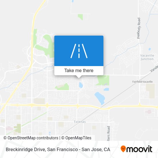Mapa de Breckinridge Drive