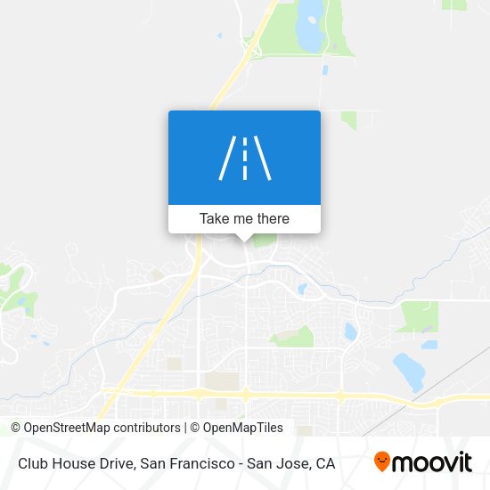Club House Drive map