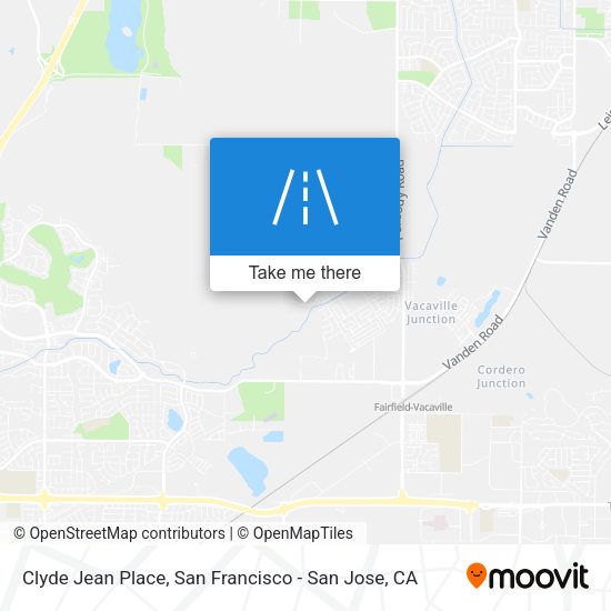 Clyde Jean Place map