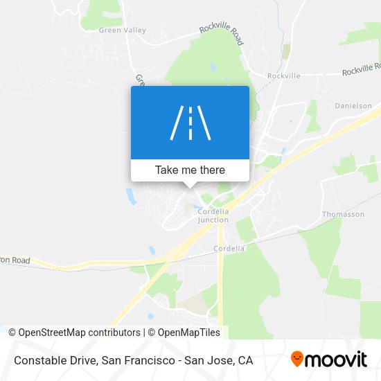 Mapa de Constable Drive