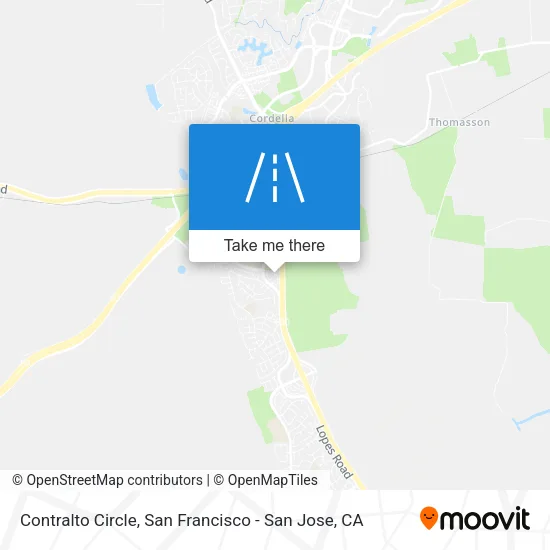 Contralto Circle map