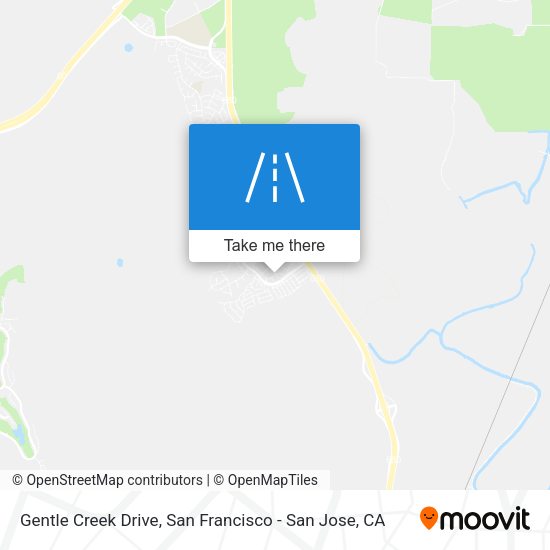 Mapa de Gentle Creek Drive