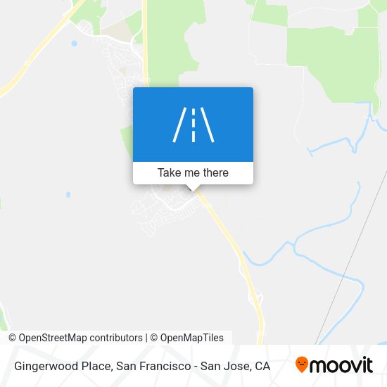 Mapa de Gingerwood Place