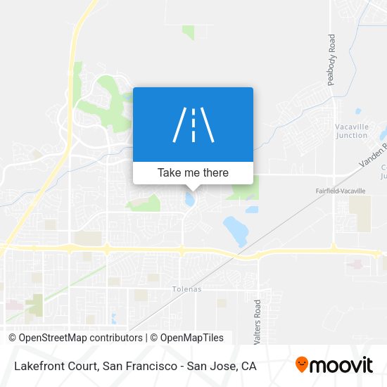 Mapa de Lakefront Court