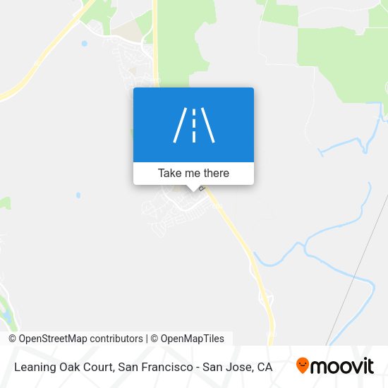 Mapa de Leaning Oak Court