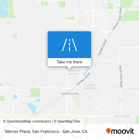 Mercer Place map