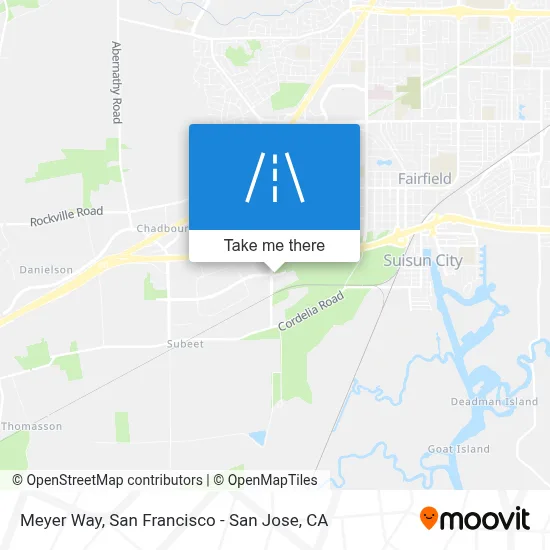 Meyer Way map