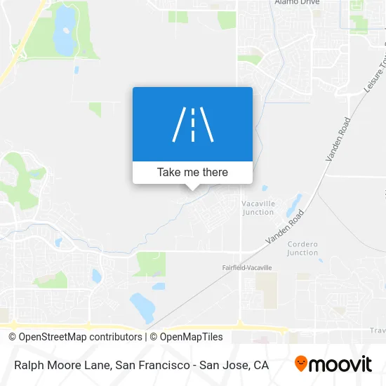 Ralph Moore Lane map