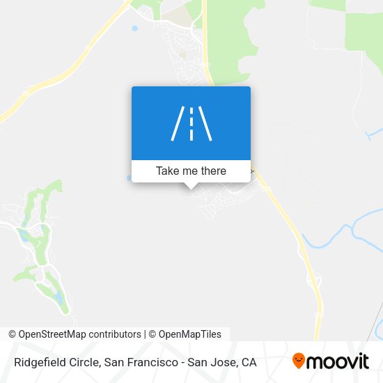 Ridgefield Circle map
