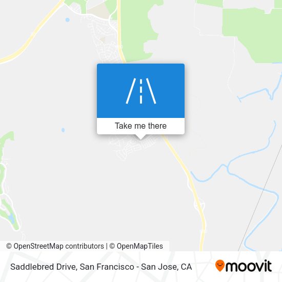 Saddlebred Drive map