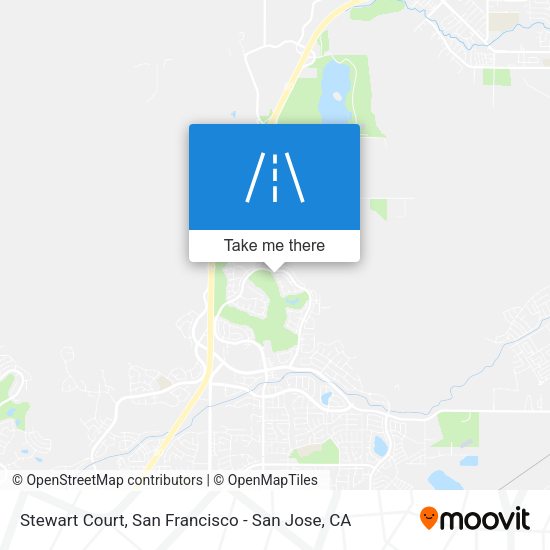 Mapa de Stewart Court