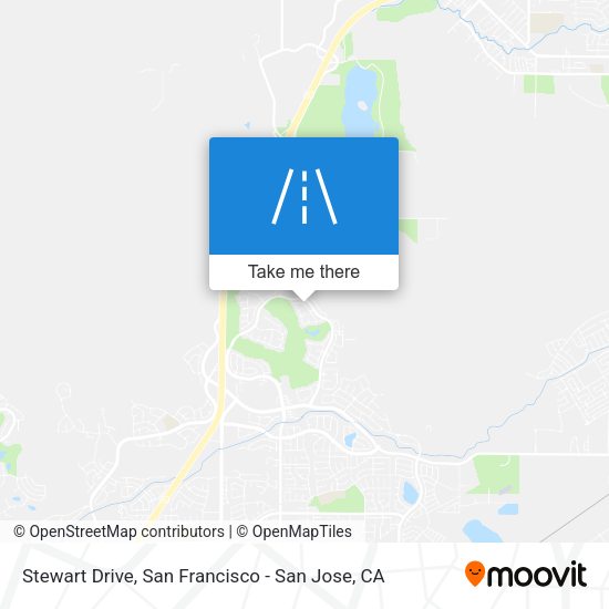 Mapa de Stewart Drive