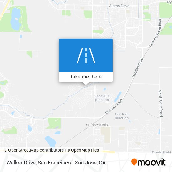 Walker Drive map